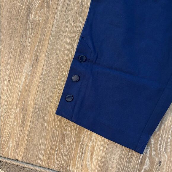 Isaac Mizrahi stretch Slim Pedal Pusher Pants Sz 10 - Picture 7 of 7